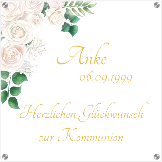 Anke Acryldruck zur Kommunion