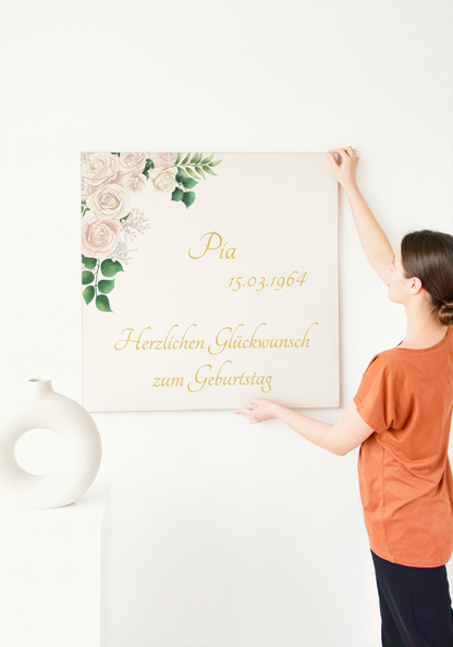 Pia Poster zum Geburtstag